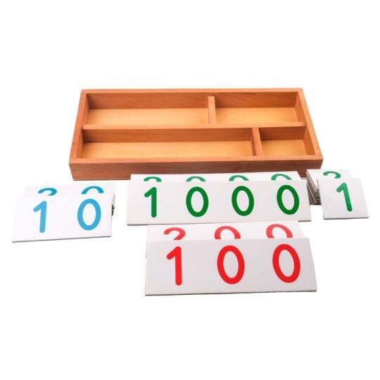 1 ’ den 9000 ’ e Sayı Kartları ( Matbu Form )