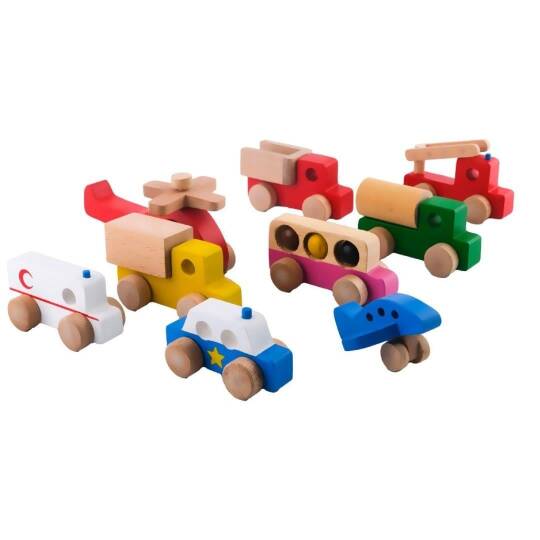 Ahşap Mini Araç Seti