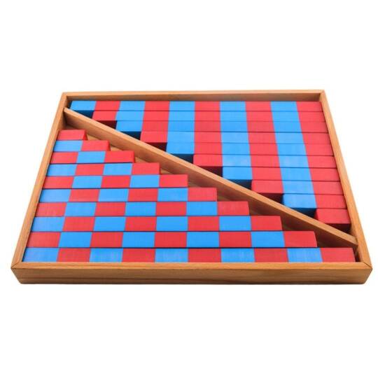 Kırmızı Mavi Çubuklar ( Küçük )