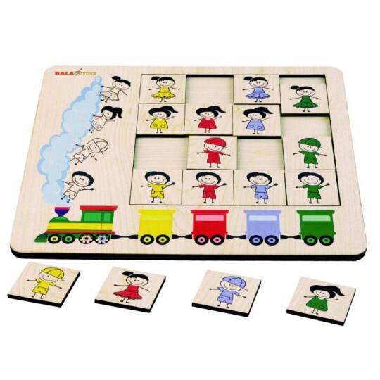 Kodlamaya Giriş Renkler Puzzle STEM