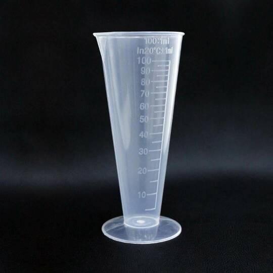 Konik Ölçüm Kabı 100Ml. Plastik