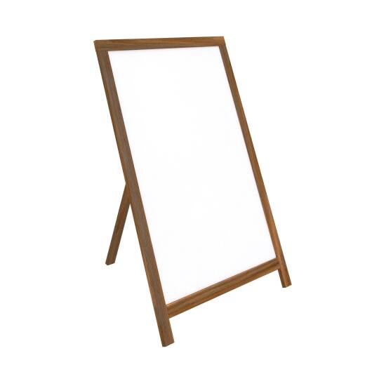 Lüks Ahşap Ayaklı Yazı Tahtası 50x70 cm