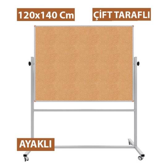 Mantar Pano Çift Taraflı Mobil 120x140 cm
