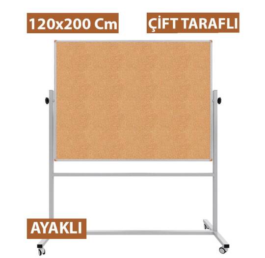 Mantar Pano Çift Taraflı Mobil 120x200 cm