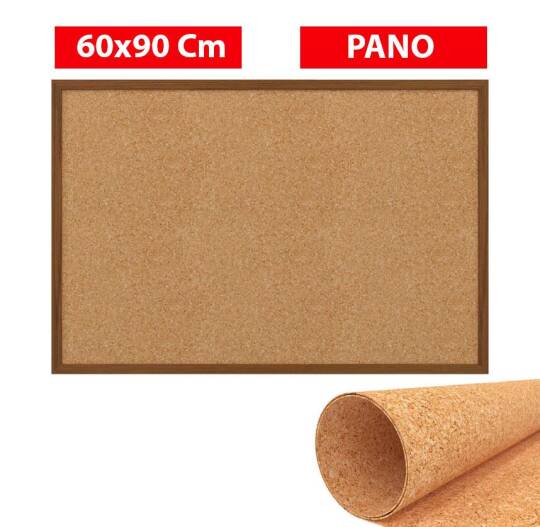 Mantar Pano MDF Çerçeveli 60x90 cm