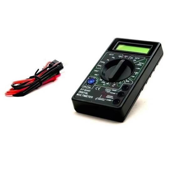 Oscar Dijital Multimetre 600 V Ac-Dc 10 A