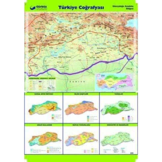 Oscar Güneydoğu Bölgeler Haritası