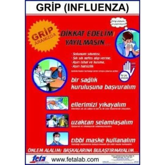 Oscar İnfluenza Eğitim Plakası (Grip)