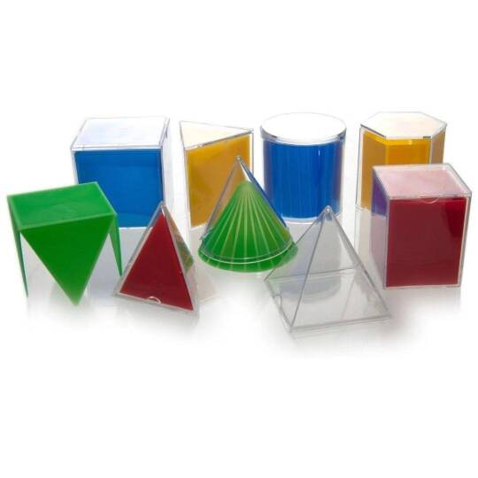 Oscar Katlanabilir Geometrik Şekiller 8 Parça
