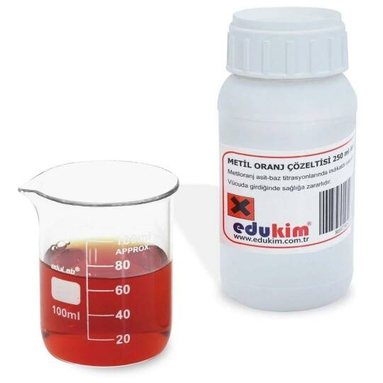 Oscar Metil Oranj Çözeltisi 250 Ml Amb.