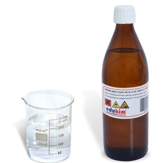 Oscar Nitrik Asit (%67-70 D=1.42) 500 Ml Amb.