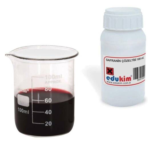 Oscar Safranin Çözeltisi (100 Ml. Şişe)