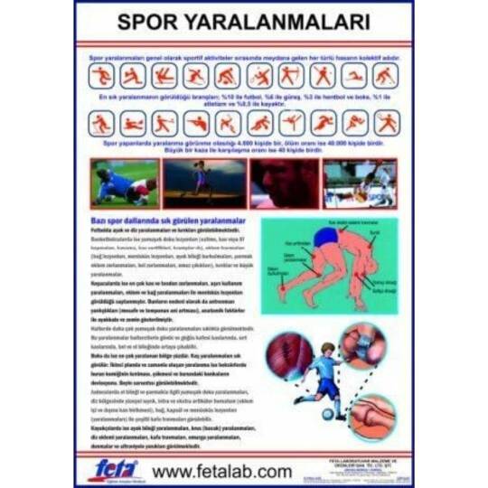 Oscar Spor Yaralanmaları Eğitim Plakası