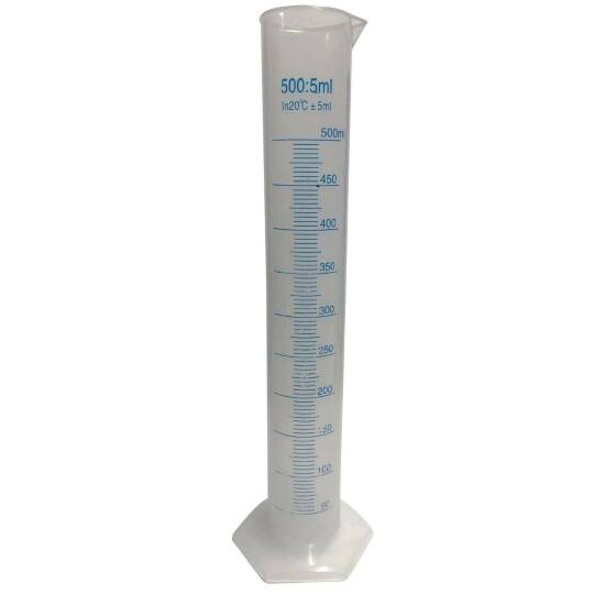 Plastik Dereceli Silindir 500Ml.