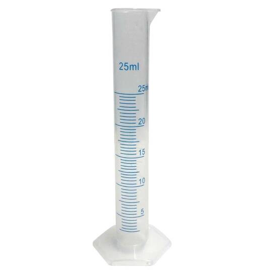 Plastik Dereceli Silindir Set 5 Adet 25 Ml