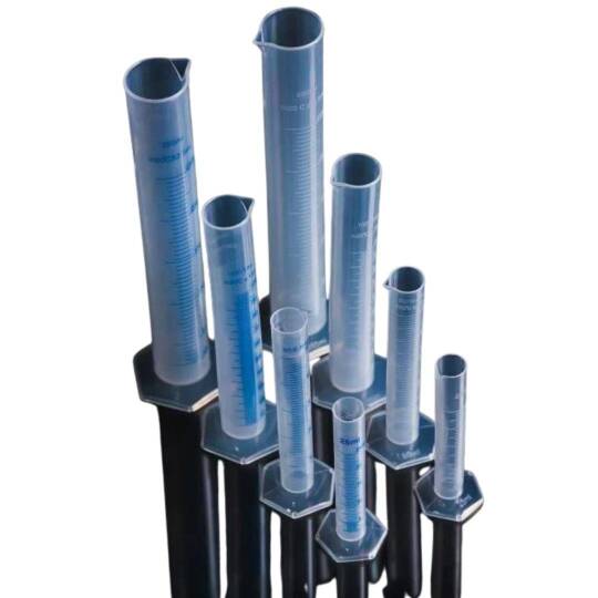 Plastik Dereceli Silindir Seti (10+25+50+100+250+500+1000) Ml