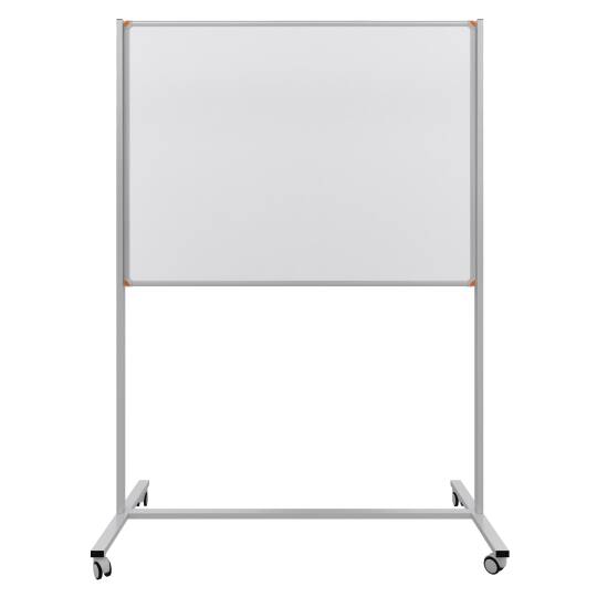 Tekerlekli Sabit Ayaklı Beyaz Laminat Yazı Tahtası 90x120 cm