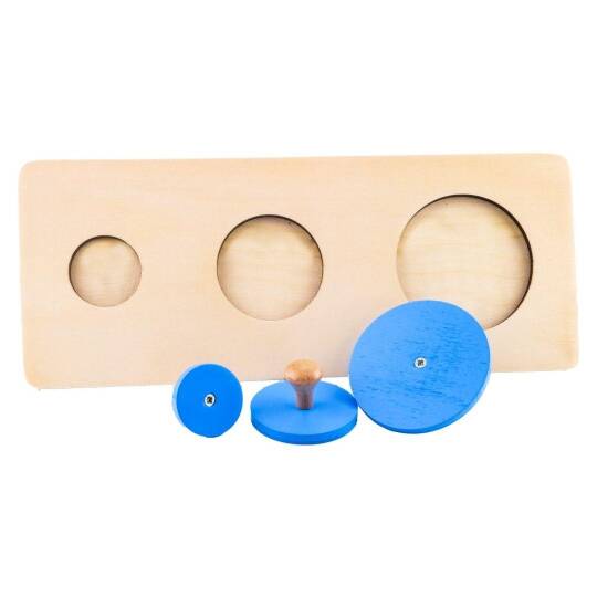Üçlü Yuvarlak Puzzle